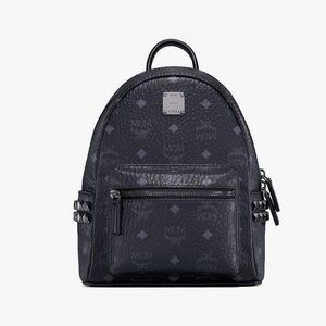 💯 % Authentic MCM black backpack 🎒